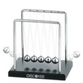 Newton's Cradle w/ Wood Base